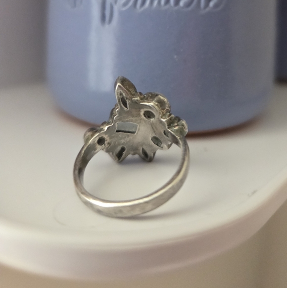 Silver Moonstone Ring - Picture 6 of 6